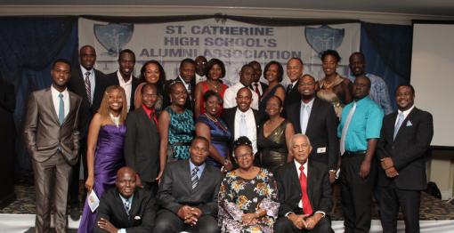 65th Homecoming Banquet group